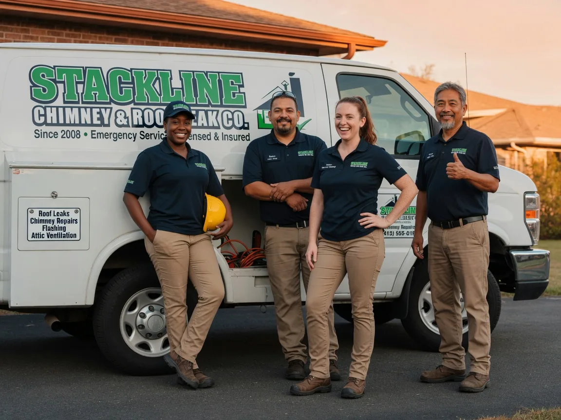 Chimney flashing repair company in Plainville, MA
